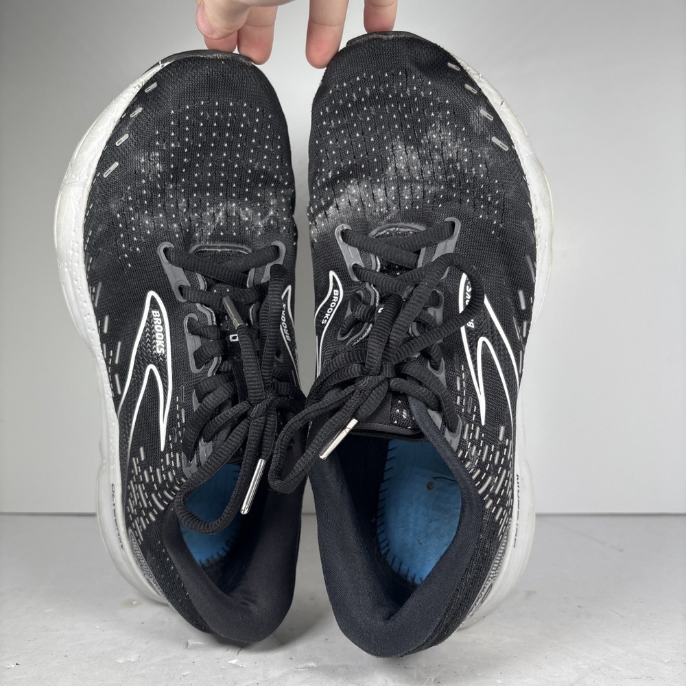 Size 9.5 Wide D Brooks Glycerin 20 Black Sneakers 1203691D059 - Picture 7 of 8